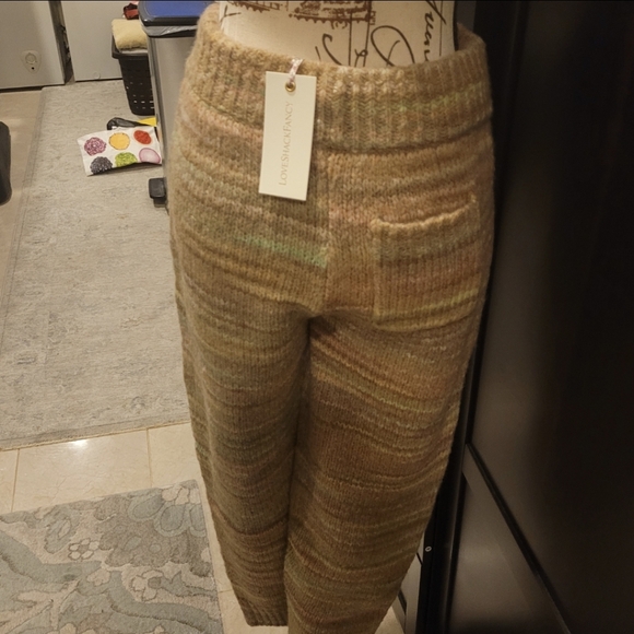 Loveshackfancy Knit Joggers New with Tags XSmall Retails $395 - Picture 4 of 4